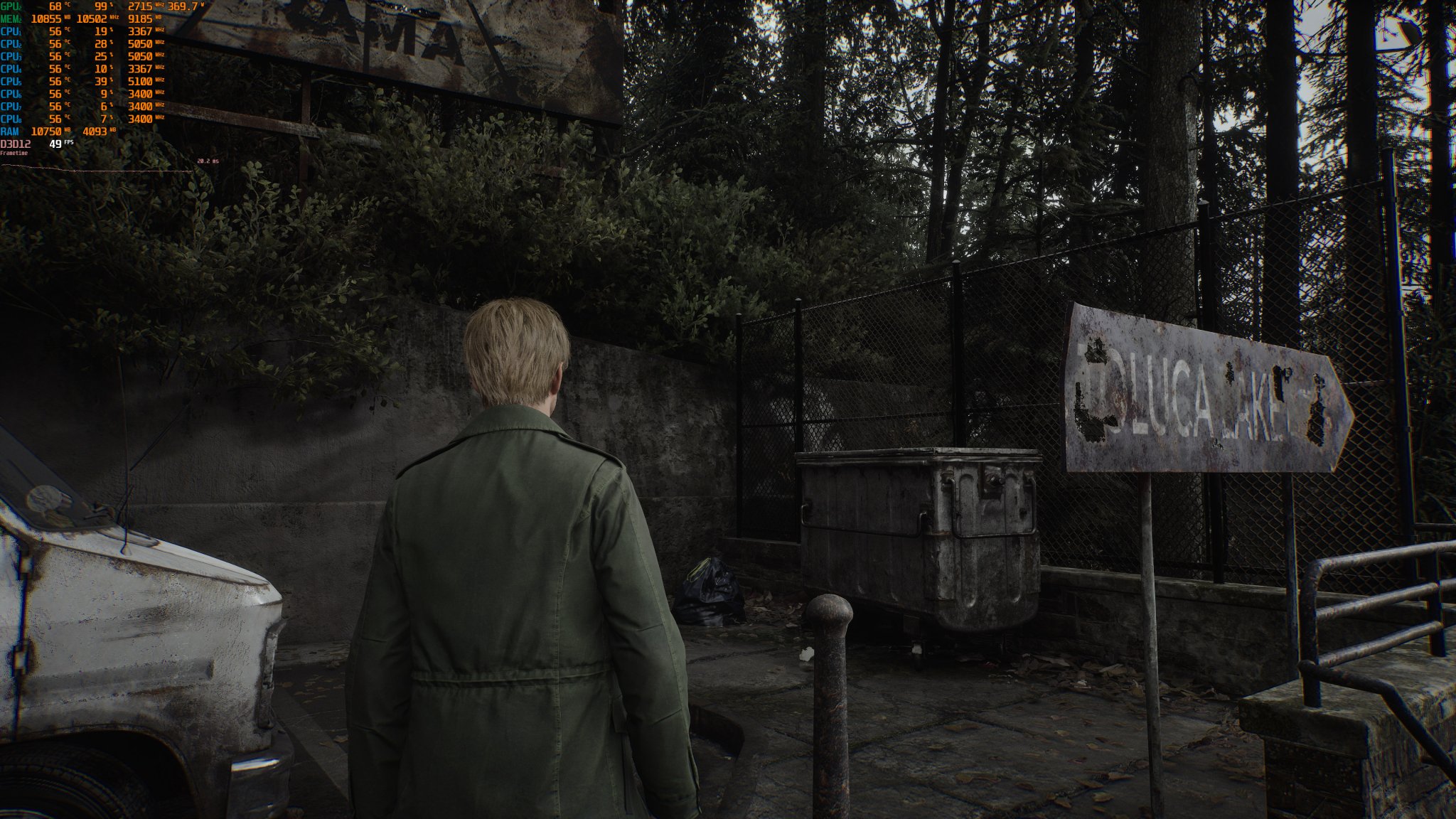 Remake de Silent Hill 2: Ray Tracing, NVIDIA DLSS 3 y AMD FSR 3.0 Benchmarks