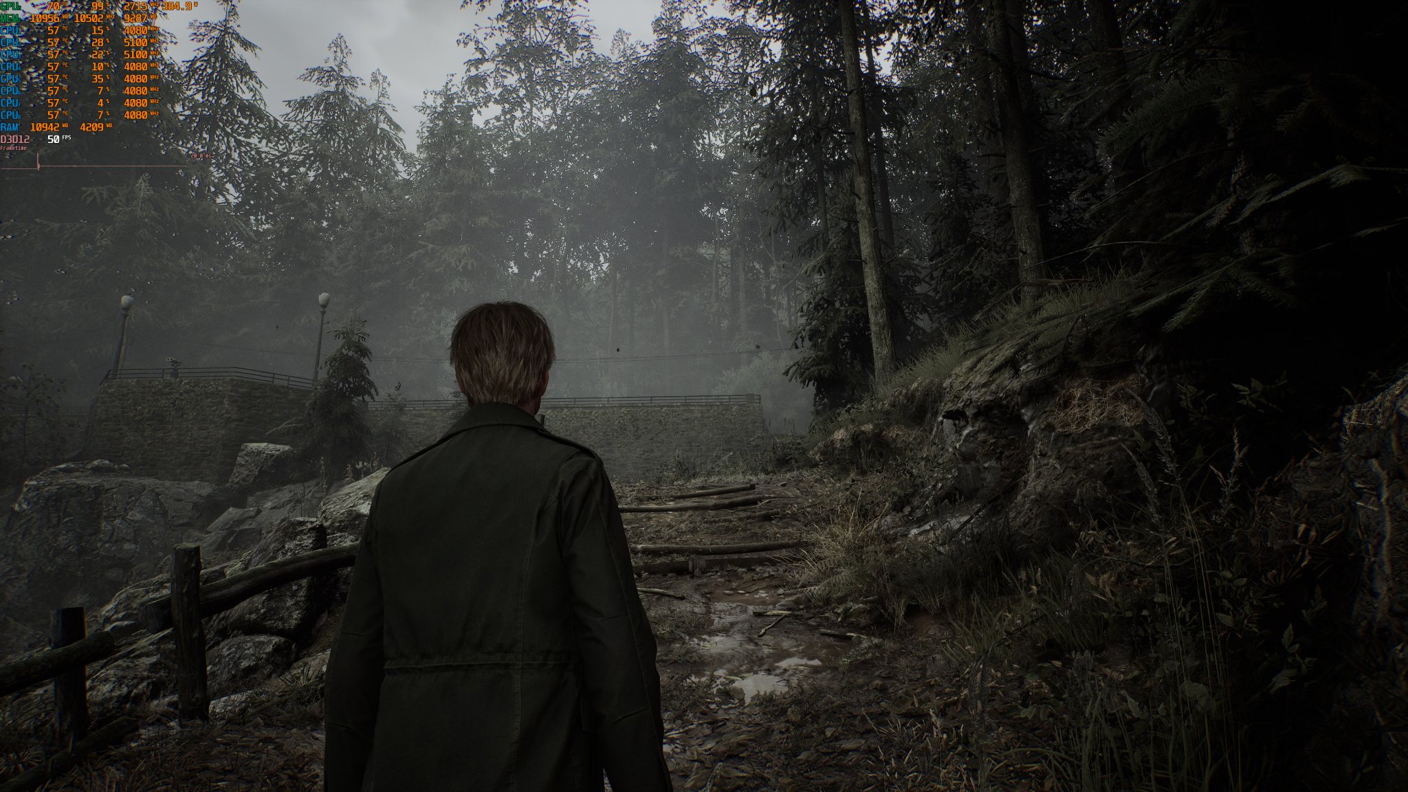 Remake de Silent Hill 2: Ray Tracing, NVIDIA DLSS 3 y AMD FSR 3.0 Benchmarks