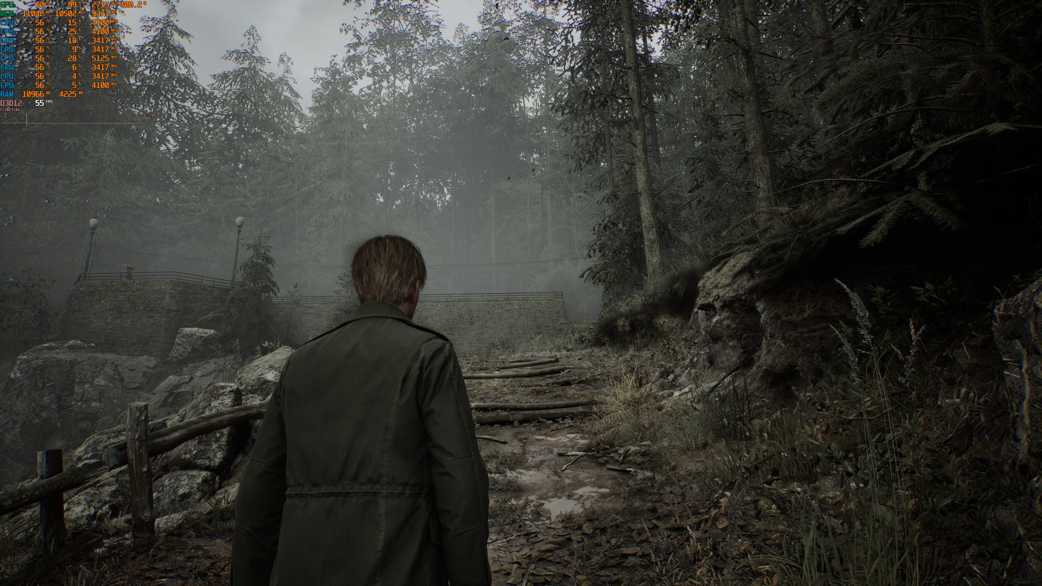 Remake de Silent Hill 2: Ray Tracing, NVIDIA DLSS 3 y AMD FSR 3.0 Benchmarks