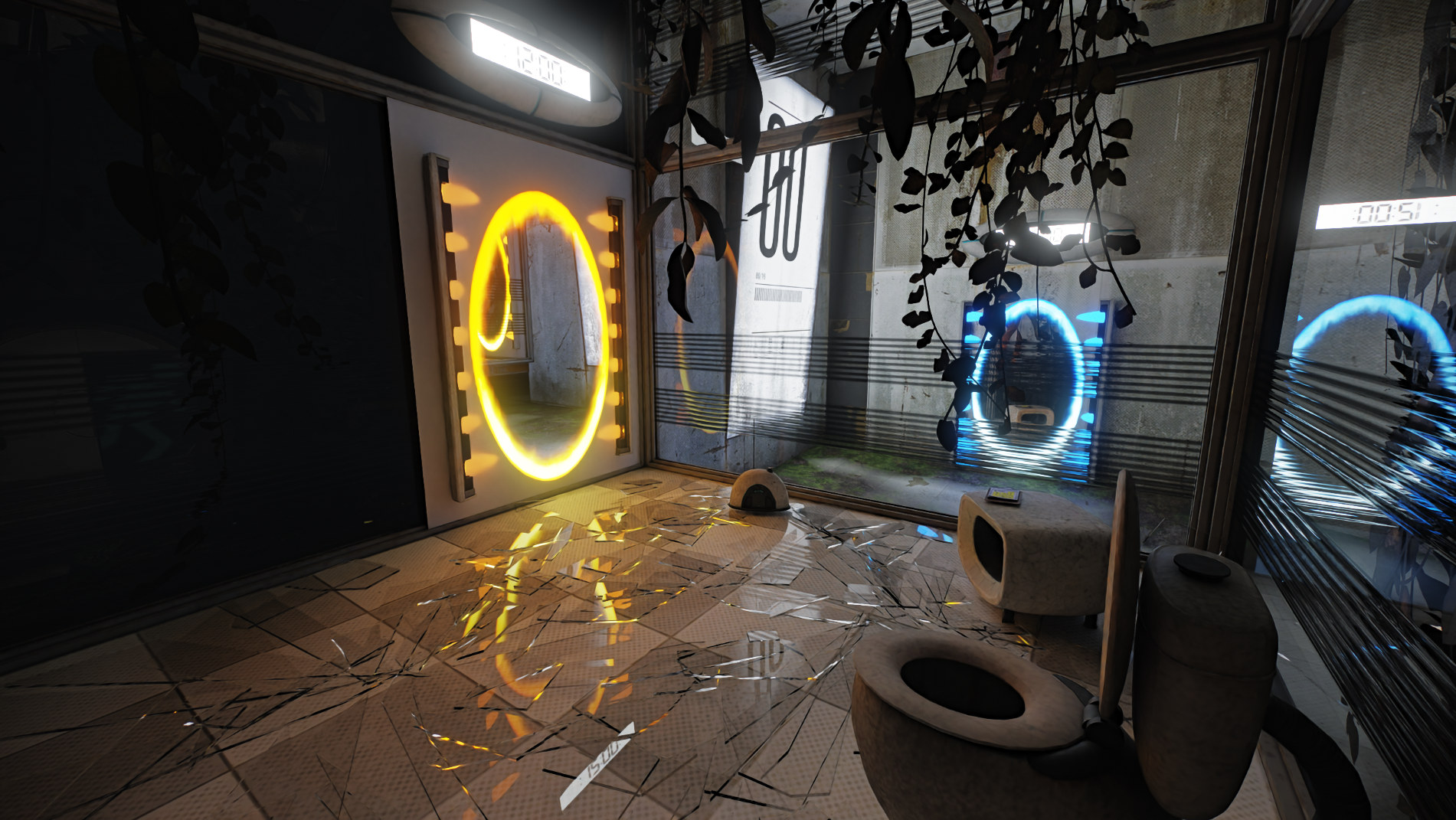 Ya puedes jugar Portal 2 con RTX Remix Path Tracing