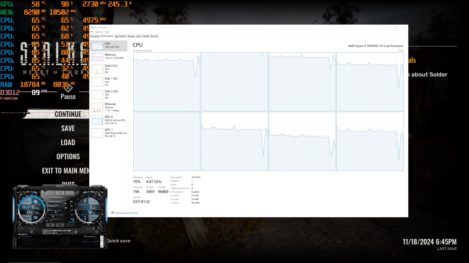 STALKER 2 CPU scaling