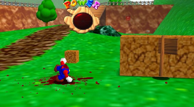 Super Mario 64 Gore Hard Mode