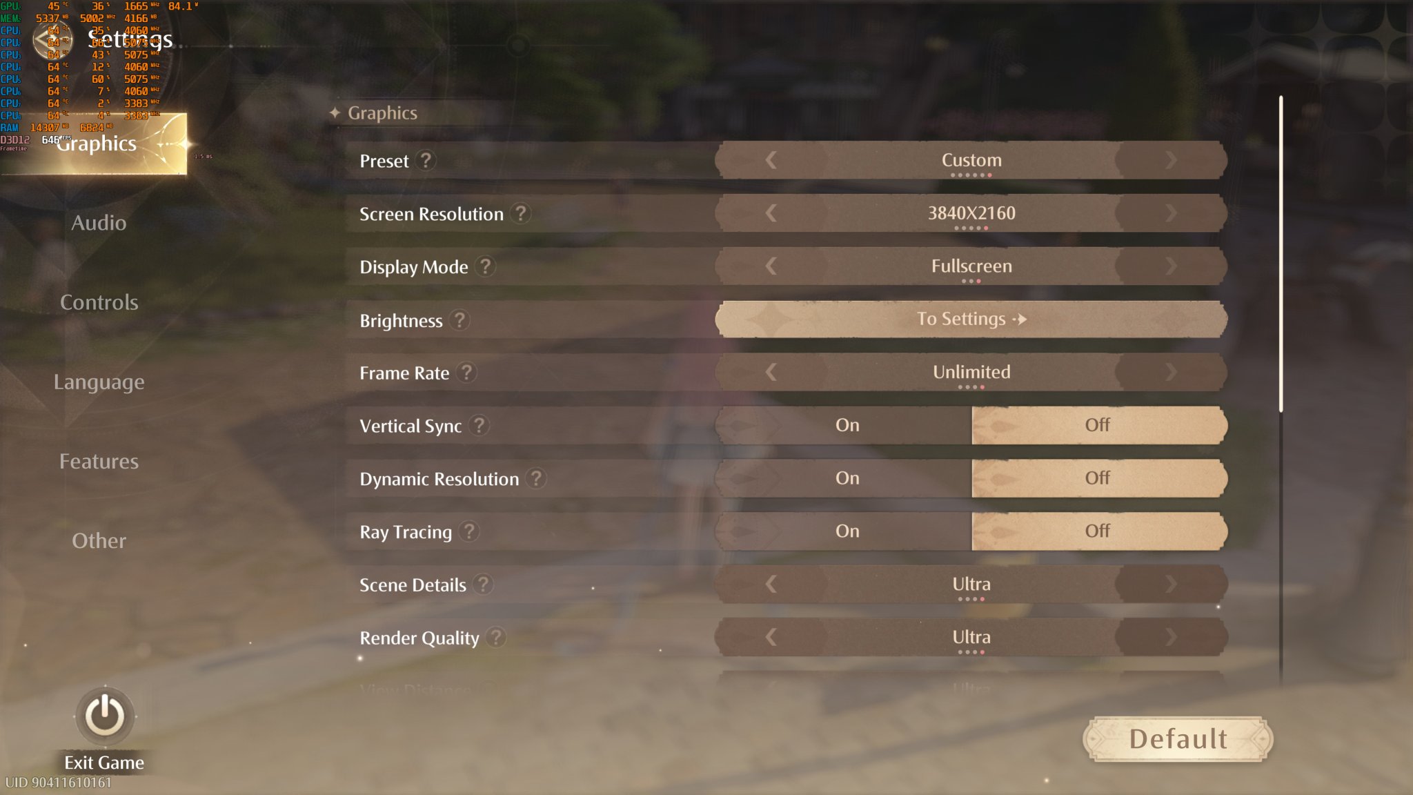 Infinity Nikki Benchmarks & PC Performance Analysis