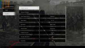 Dynasty Warriors Origins PC graphics settings-2