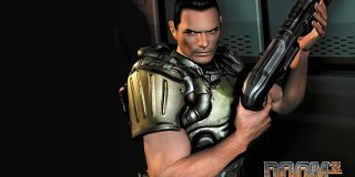 Doom 3 marine screenshots